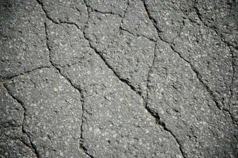 image of an asphalt with cracking