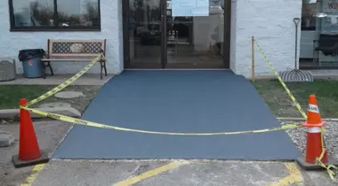 image of outdoor slip resistant flooring